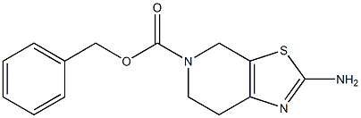 benzyl 2-amino-6,7-dihydrothiazolo[5,4-c]pyridine-5(4H)-carboxylate Struktur