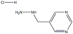 5-(HydrazinoMethyl)pyriMidine Hydrochloride Struktur