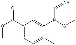 Methyl 3-(iMino(Methylthio)MethylaMino)-4-Methylbenzoate Struktur