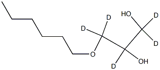 1-O-Hexylglycerol-d5 Struktur