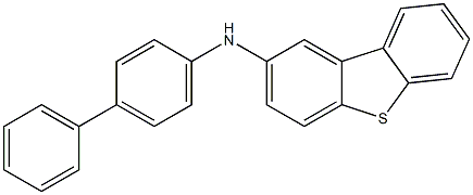 N-([1,1'-biphenyl]-4-yl)dibenzo[b,d]thiophen-2-amine Struktur