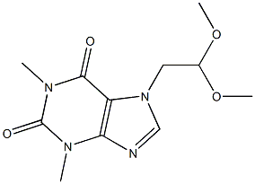 7-(2,2-dimethyloxyethyl)theophylline