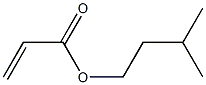 ISOAMYL ACRYLATE (STABILIZED WITH HQ) Isoamyl acrylate (with stabilizer HQ) Struktur