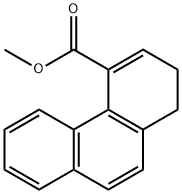 4-Phenanthrenecarboxylic acid, 1,2-dihydro-, methyl ester Struktur