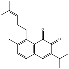 Saprorthoquinone Struktur