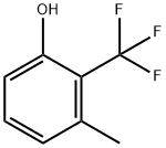 Phenol, 3-methyl-2-(trifluoromethyl)- Struktur