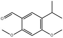 Benzaldehyde, 2,4-dimethoxy-5-(1-methylethyl)- Struktur