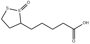 rac-Lipoic Acid Impurity 1 (S-Oxide) Struktur