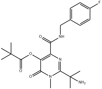 Raltegravir Intermediate 2 Struktur