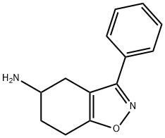 3-phenyl-4,5,6,7-tetrahydrobenzo[d]isoxazol-5-amine Struktur