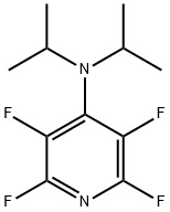 4-Pyridinamine, 2,3,5,6-tetrafluoro-N,N-bis(1-methylethyl)- Struktur