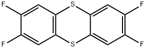 2,3,7,8-Tetrafluorothianthrene Struktur