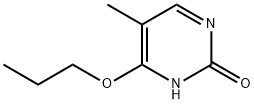 O-4-propylthymine Struktur