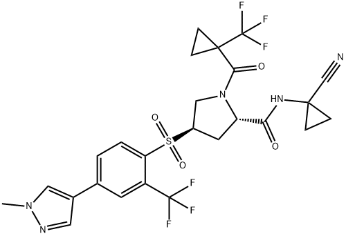 Petesicatib Struktur