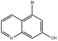 7-Quinolinol, 5-bromo- Struktur