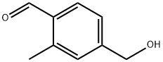 Benzaldehyde, 4-(hydroxymethyl)-2-methyl- Struktur