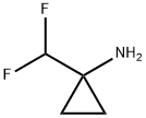 Cyclopropanamine, 1-(difluoromethyl)- Struktur