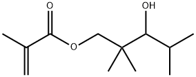 2-Propenoic acid, 2-methyl-, monoester with 2,2,4-trimethyl-1,3-pentanediol Struktur