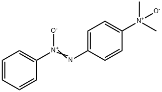 (Z)-2-[4-(dimethyl-oxo-$l^{5}-azanyl)phenyl]-1-phenyldiazen-1-ium-1-olate Struktur