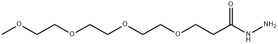 m-PEG4-Hydrazide Struktur