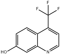 7-Quinolinol, 4-(trifluoromethyl)- Struktur