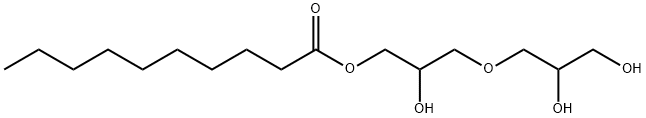 POLYGLYCERYL-2 CAPRATE Struktur