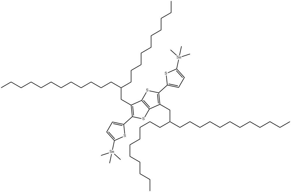 Stannane, 1,1'-[[3,6-bis(2-decyltetradecyl)thieno[3,2-b]thiophene-2,5-diyl]di-5,2-thiophenediyl]bis[1,1,1-trimethyl-|