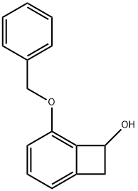 Bicyclo[4.2.0]octa-1,3,5-trien-7-ol, 5-(phenylmethoxy)- Struktur