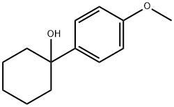 Cyclohexanol, 1-(4-methoxyphenyl)- Struktur