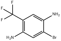 1,4-Benzenediamine, 2-bromo-5-(trifluoromethyl)- Struktur