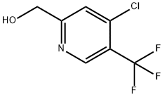 2-Pyridinemethanol, 4-chloro-5-(trifluoromethyl)- Struktur