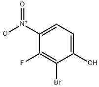 Phenol, 2-bromo-3-fluoro-4-nitro- Struktur