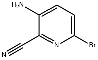 2-Pyridinecarbonitrile, 3-amino-6-bromo- Struktur