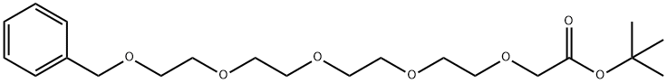 Benzyl-PEG5-CH2CO2tBu Struktur