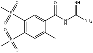 Rimeporide Struktur