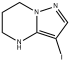 Pyrazolo[1,5-a]pyrimidine, 4,5,6,7-tetrahydro-3-iodo- Struktur