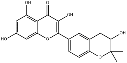 Glycyrrhiza flavonol A Struktur