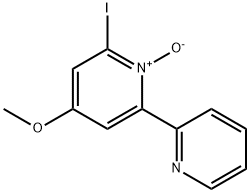 2,2'-Bipyridine, 6-iodo-4-methoxy-, 1-oxide Struktur