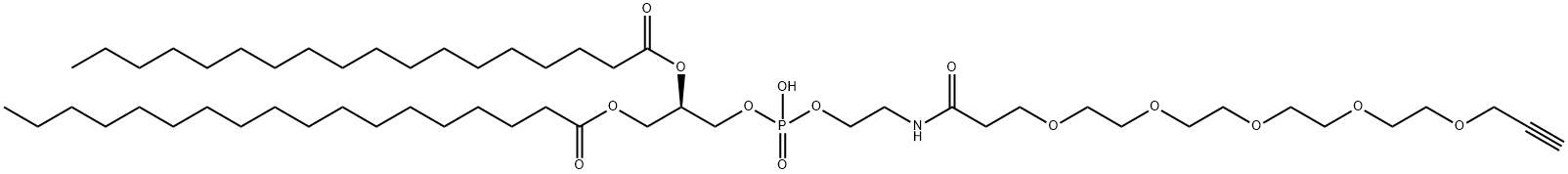 DSPE-PEG5-propargyl Structure