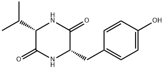 Cyclo(Tyr-Val) Struktur