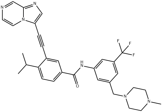 Dual DDR1 and DDR2 inhibitor 5n Struktur