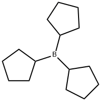 Borane, tricyclopentyl-