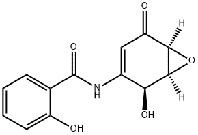 DEHYDROXYMETHYLEPOXYQUINOMICIN Struktur