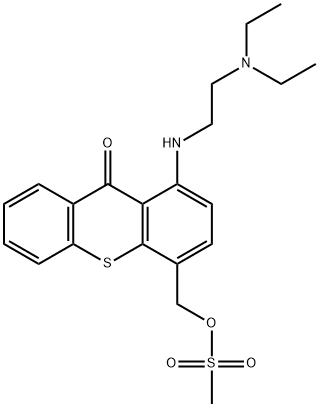 hycanthone methanesulfonate Struktur