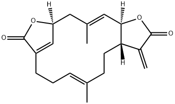 ovatodiolide, 3484-37-5, 結(jié)構(gòu)式