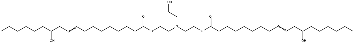 TEA-DIRICINOLEATE Struktur