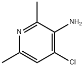 4-Chloro-2,6-dimethyl-3-pyridinamine Struktur