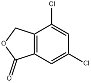 1(3H)-Isobenzofuranone, 4,6-dichloro- Struktur