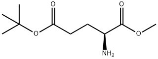 L-Glutamic acid, 5-(1,1-dimethylethyl) 1-methyl ester Struktur