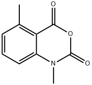 2H-3,1-Benzoxazine-2,4(1H)-dione, 1,5-dimethyl- Struktur